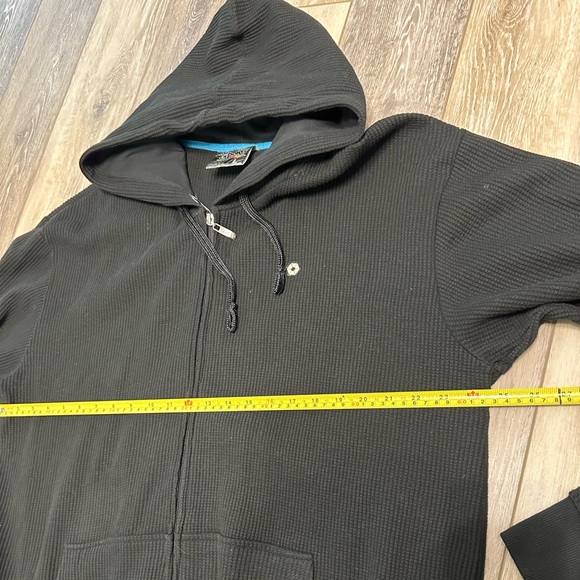 🖤south pole men’s zipper sweater with hoodie and pocket great condition. - Picture 3 of 6